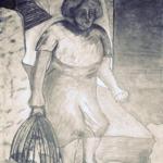 Spanish Woman with Birdcage